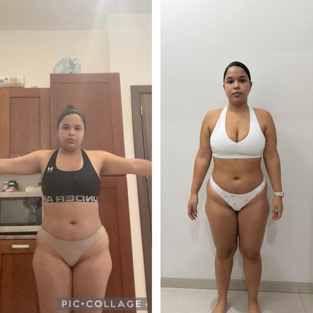 Me siento más fuerte, más firme y con más confianza en mi cuerpo.